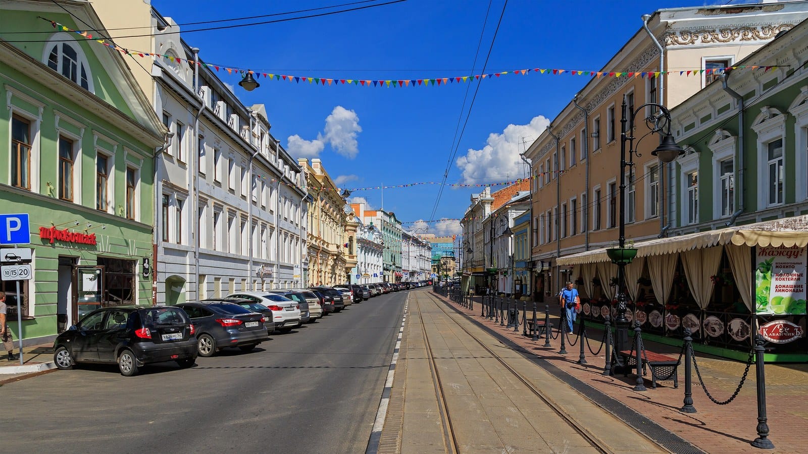Фасады Рождественской улицы